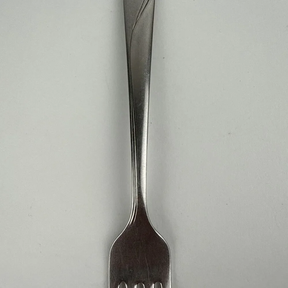3 Vintage Oneida Ltd Oceanic Forks Set Stainless MCM Retro Lot